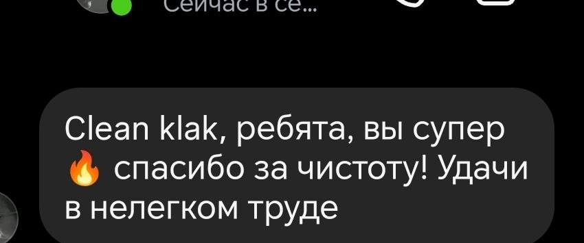 Отзыв о мойке окон Clean Klak